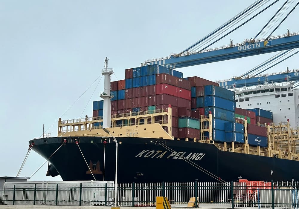 XuSheng export container shipment