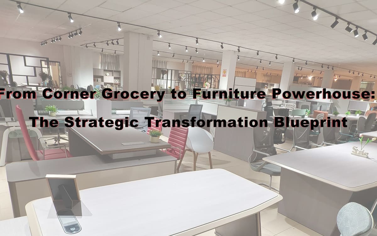 From Corner Grocery to Furniture Powerhouse: The Strategic Transformation Blueprint article cover