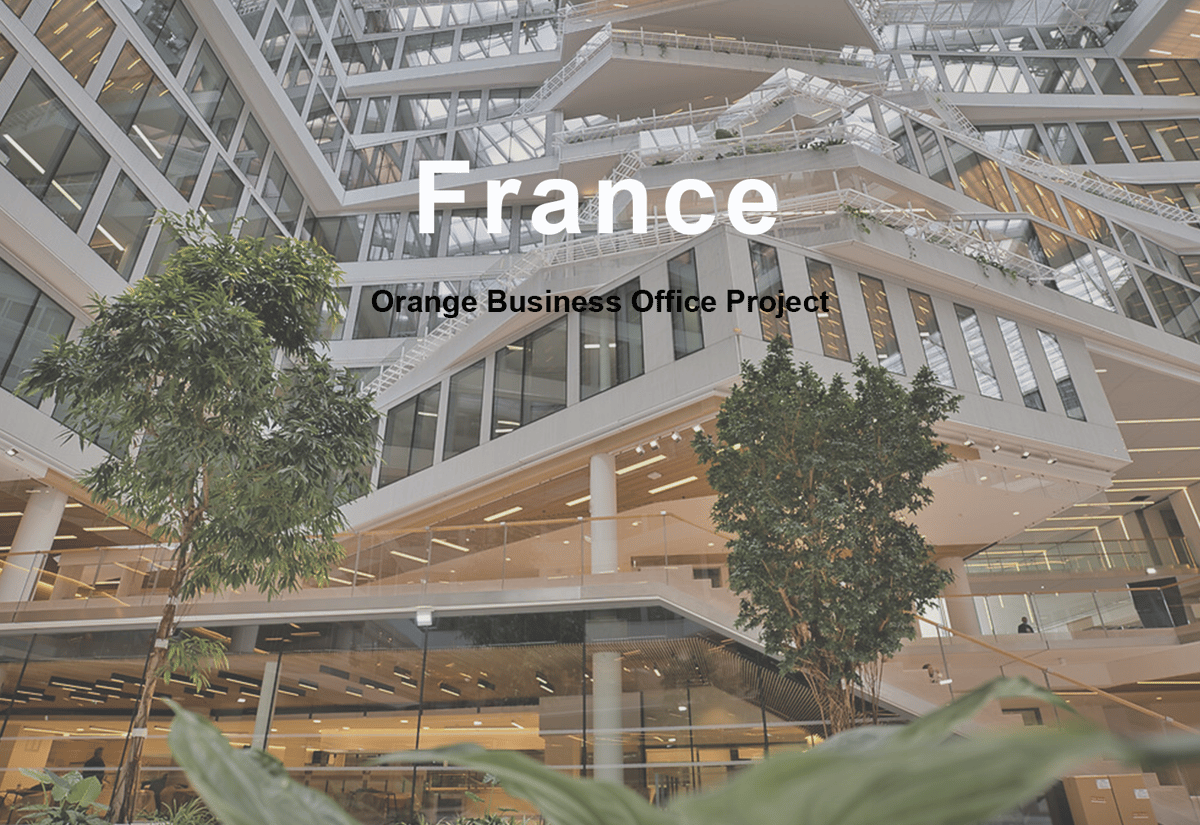 Modular Office Solution for Enterprise Workspace office furniture project in France, Telecommunications operators — XuSheng
