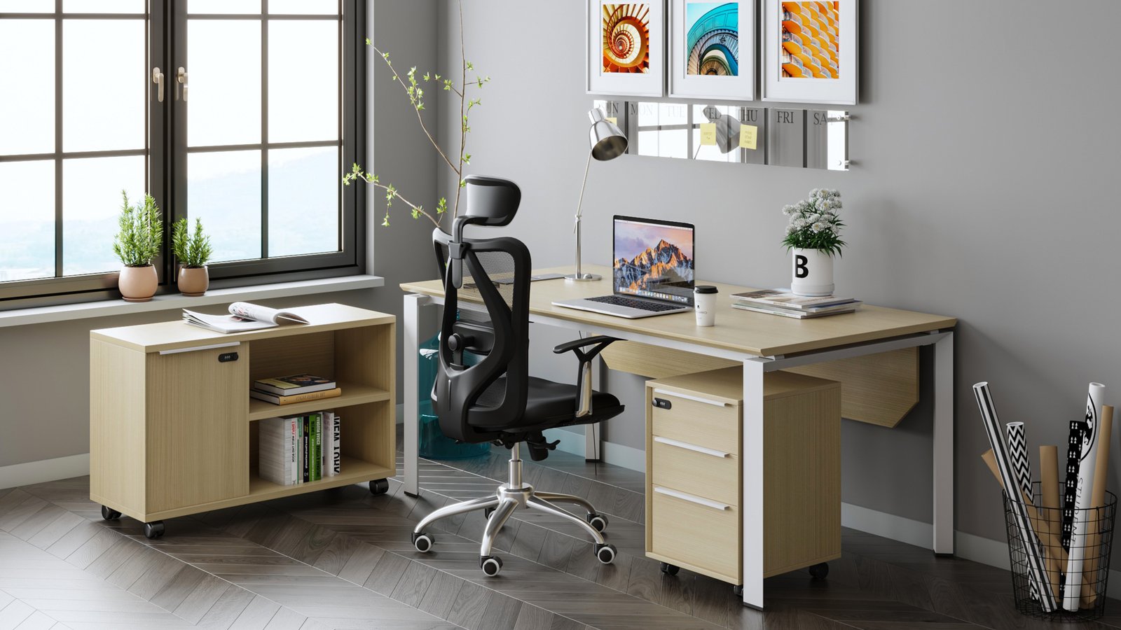 Venus Series wooden office furniture collection