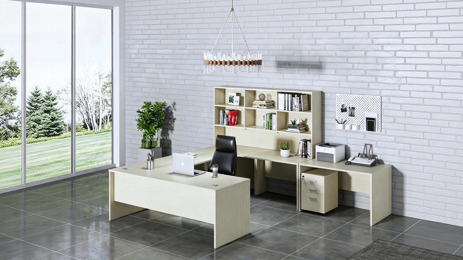 Economic Series wooden office furniture collection