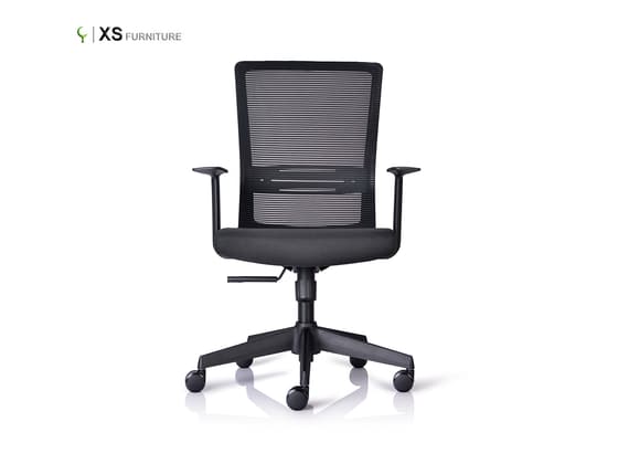 Ergonomischer Bürostuhl mit mittelhoher Netzrückenlehne