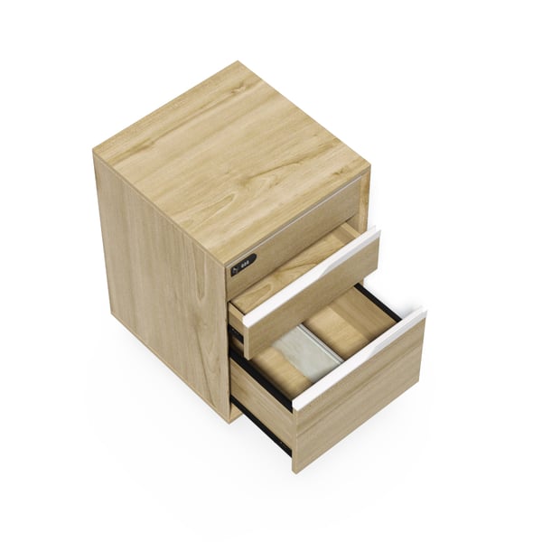 MAC Three - Drawer Wooden Cabinet For Document Storage