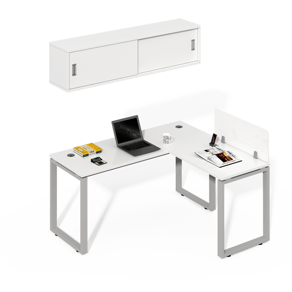 ONLY L - Shaped ECO - Friendly Office Desk