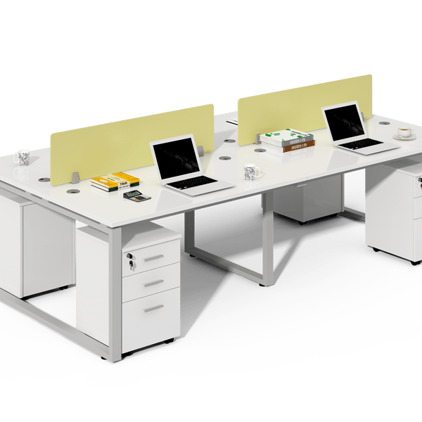 ONLY Club Workstation Desk For 4 People