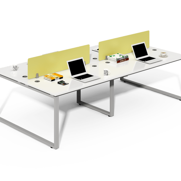 ONLY Four - Seater Employee Computer Desk