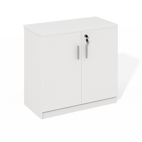 ONLY Low - Height Wooden Storage And File Cabinet