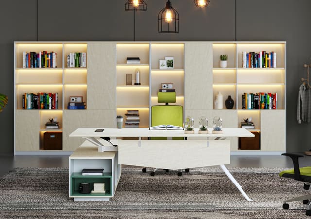 VERDE Series wooden office furniture collection