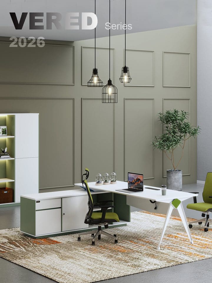 Wooden office furniture product series